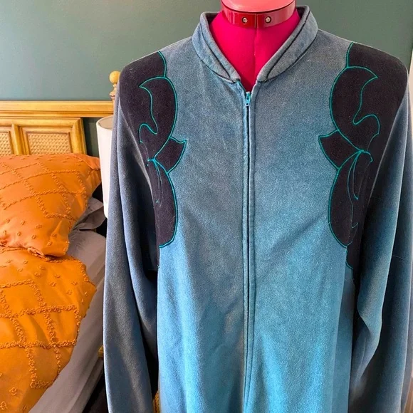 Oscar de la Renta Vintage Lounge Robe - Picture 2 of 10